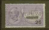 ITALIE Expres  N° 5 ** - Eilsendung (Eilpost)