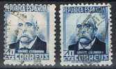 España Num 670 Y 670a, 40 Cts Republica º - Used Stamps