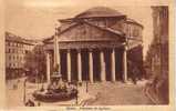 Rome Roma - Pantheon Di Agrippa - Circulée 1925 - Ed. : EV - État : TB - Voir Recto Verso - Pantheon