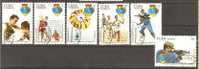 Cuba - Serie Completa Usata: Spartachiede Militare - 1977 - Used Stamps