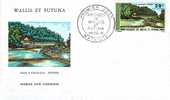 WALLIS ET FUTUNA - MATA UTU -1er JOUR FALE A VASAVASA EN 1975 - Altri & Non Classificati