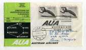 - AUTRICHE . 1er VOL INTERIEUR SALZBURG / LINZ . 2/4/64 - First Flight Covers