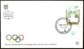 ISRAELE YERUSHALAYIM 1984 - OLYMPIC GAMES LOS ANGELES ´84 - FDC - Summer 1984: Los Angeles