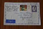 POLOGNE- POLSKA MARCOPHILIE:LETTRE Oblitérations Manuelles AFF MULTIPLE P/ BRIDGEPORT  USA-AIR MAIL - Lettres & Documents