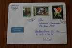 BUDAPEST HONGRIE HONGARY -MAGYAR :MARCOPHILIA:LETTRE Obliteration OMEC De FIRENZE Pour PARKERBURG USA TIMBRE CHIEN ROSE - Storia Postale