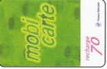 Mobicarte MBC33B - 70 CHIFFRES ROSES Petit Cadre, Barre Epaisse Sous Cadre, Sans Logo FT Au Verso, 02/00 Au 12/2002  - T - Cellphone Cards (refills)