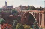 Cp , LUXEMBOURG , Luxembourg , Le Pont Adolphe - Luxembourg - Ville