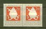 ALLEMAGNE FEDERALE N° 75 ** Paire - Ungebraucht