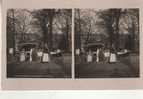 PARIS   NOURICES AUX CHAMPS ELYSEES - Stereoscope Cards