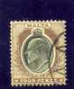 FOUR PENCE. Bruno E Nero.  Anno 1903 Edoardo VII. USATO. - Malte (...-1964)