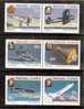 Marshall Island 1987 Aviation Historic & Military Flight Astrounut Sc 136-41 MNH # 5578 - Fesselballons