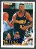 Basket, NBA, Fleer 94/95 : DALE ELLIS, DENVER NUGGETS, N° 55 - 1990-1999