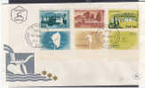 ISRAEL - 160/162 Obli Sur Enveloppe 1er Jour - FDC