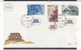 ISRAEL - 268/270 Obli Sur Enveloppe 1er Jour - FDC