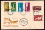 BULGARIA / BULGARIE - 1959 - 80 Ans De La Post - P.cov. - Spec.cache; Data Cache - Lettres & Documents