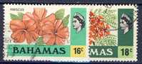 +Bahamas/ Caribia 1971-73. Michel 335+402. Used(o) - Bahamas (1973-...)