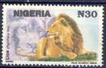 #Nigeria 1993. Lion. Michel 610. Used(o) - Nigeria (1961-...)