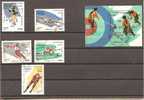 Cambogia - Serie Completa Usata + Foglietto: Olimpiadi Invernali Di Lillehammer '94 - Winter 1994: Lillehammer