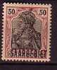 N0358 - SARRE SAAR Yv N°43 * - Unused Stamps