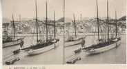 23 MENTON  LE PORT LL - Stereoscope Cards