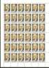 Russia 1983 Mi# 5326 - Sidorenko - Sheet With Plate Error Pos. 2 - Variedades & Curiosidades