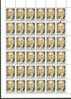 Russia 1983 Mi# 5326 - Sidorenko - Sheet With Plate Error Pos. 12 - Errors & Oddities