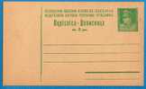 U-124  JUGOSLAVIA  CROAZIA  TITO   POSTAL CARD - Enteros Postales