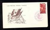 Romania 1950,FDC, COVER FRIENDSHIP ROMANIA-RUSSIA  RARE Cancell Red. - FDC