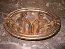 Ancien Petit Vide Poche / Cendrier En Bronze, Dans Le Style Leverrier. Non Marqué. - Bronces