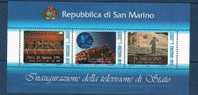 SAN MARINO 1993 -- TELEVISIONE DI STATO -- MINISHEET / FOGLIETTO N° 36 ** MNH - Hojas Bloque