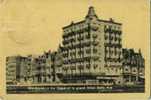 Wenduine : La Dique Et Le Grand Hotel Belle Vue  ( Geschreven 1938 Met Zegel ) - Wenduine