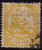 Edifil 143 Alegoría 2 Cts Amarillo De 1874 En Usado Excelente Centrado, Catalogo 13 Eur - Used Stamps