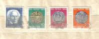 4 Timbres Pro Patria De 1964 - Gebraucht