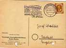 Tarjeta,  Privada, BADEN 1952  (Alemania), - Lettres & Documents