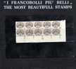 VATICANO SEGNATASSE  VARIETA´ FONDO MOLTO SPOSTATO C.80 MNH - Errors & Oddities