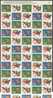 LABEL Canada 1981 Christmas Antituberculose Full Sheet Of 60+50 Various Options - Fantasie Vignetten