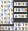 LABEL Canada 1987 Christmas Antituberculose Sheet Of 24 +24 Various Options MNH - Fantasy Labels