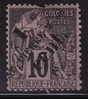 SPM  Alphée Dubois 10  Cent .  Surchargé  1 Cent   Yv  36 * MH - Unused Stamps