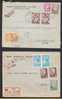TURKEY, 4 REGISTERED  COVERS 1946-1947 TO ZÜRICH, Good Condition - Lettres & Documents