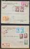 TURKEY, 4 REGISTERED  COVERS 1946-1947 TO ZÜRICH, Good Condition - Brieven En Documenten