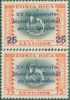 AT1888  Costa Rica 1961 World Amateur Baseball Championships 2V Overprint - Honkbal