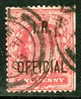 1902 Great Britain 1p I.R. Official  Overprint #O20 - Dienstmarken