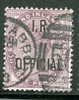 1882 Great Britain 1p I.R. Official  Overprint #O4 - Oficiales