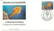 Enveloppe Fdc De Nouvelle Calédonie, Le Monde Des Profondeurs, Gargariscus Prionocephalus,1995 - FDC