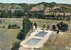 Gers - Masseube Vue Aérienne De La Piscine Et Camping En 1967, Ed Photo Cim - Other & Unclassified