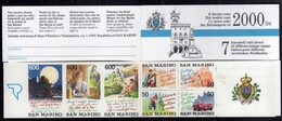 REPUBBLICA DI SAN MARINO 1992 TURISMO TOURISM LIBRETTO BOOKLET NUOVO UNUSED MNH - Carnets