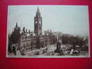 CPSM-ANGLETERRE- MANCHESTER,TOWN HALL & ALBERT SQUARE -NON VOYAGEE  -PHOTO RECTO /VERSO - Manchester