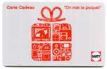 @+ Carte Cadeau - DARTY - 2010 - Carte N° 4. - Carta Di Fedeltà E Regalo