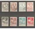 BELGIUM 1910  - CARITAS - CPL. SET - USED OBLITERE GESTEMPELT - 1910-1911 Caritas