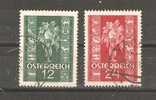 AUSTRIA 1937 - NEW YEAR  - CPL. SET  - USED OBLITERE GESTEMPELT - Usados